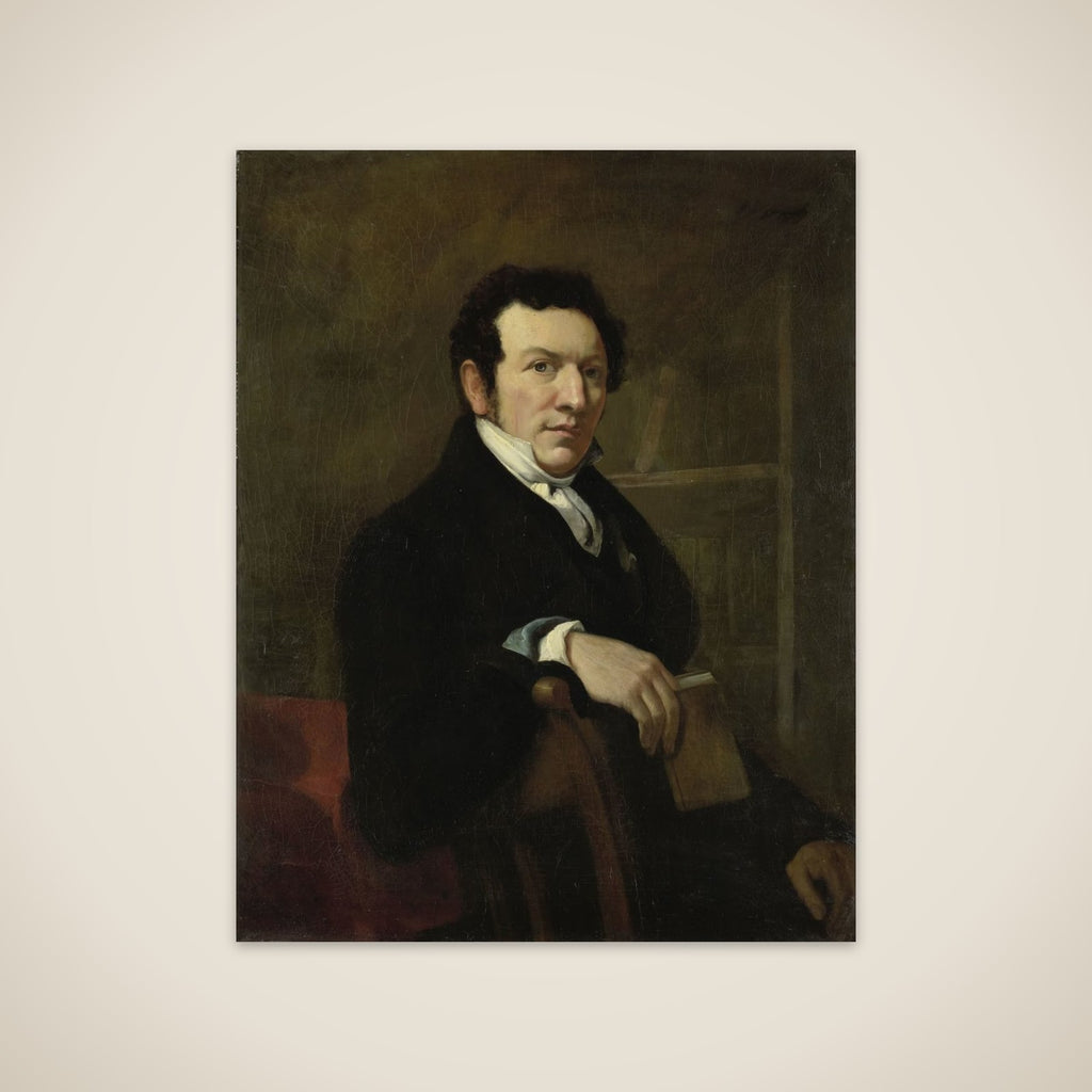 Portrait of Anthonie van der Hout unframed print