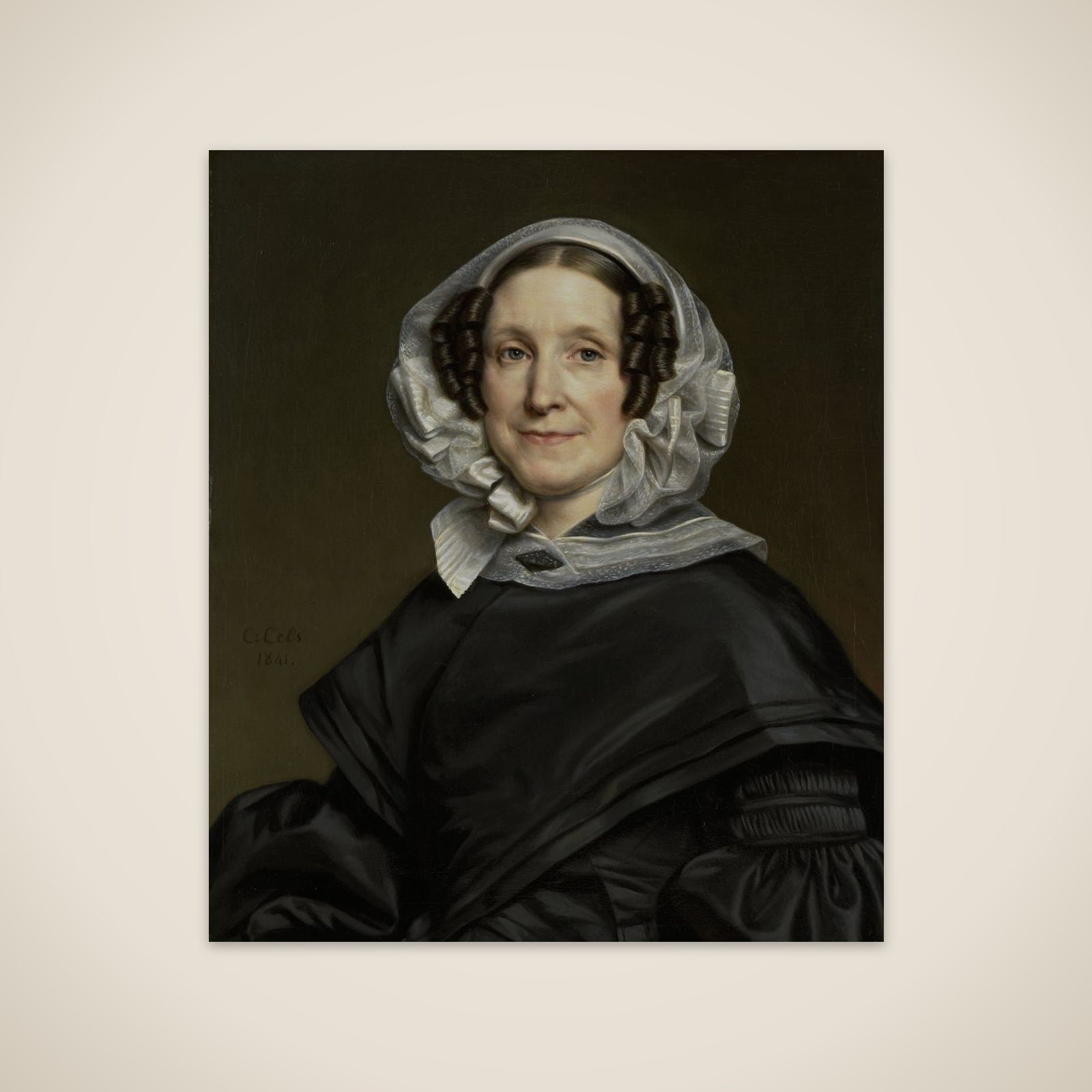 Aryna van der Pot (1786-1850). Wife of N. J. A. C. Hoffmann unframed print