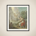 Allegorical Representation of the Birth of William Frederick, Prince of Orange-Nassau, later King William I framed