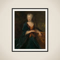 Portrait of Louise Christina Trip, wife of Gerrit Sichterman framed