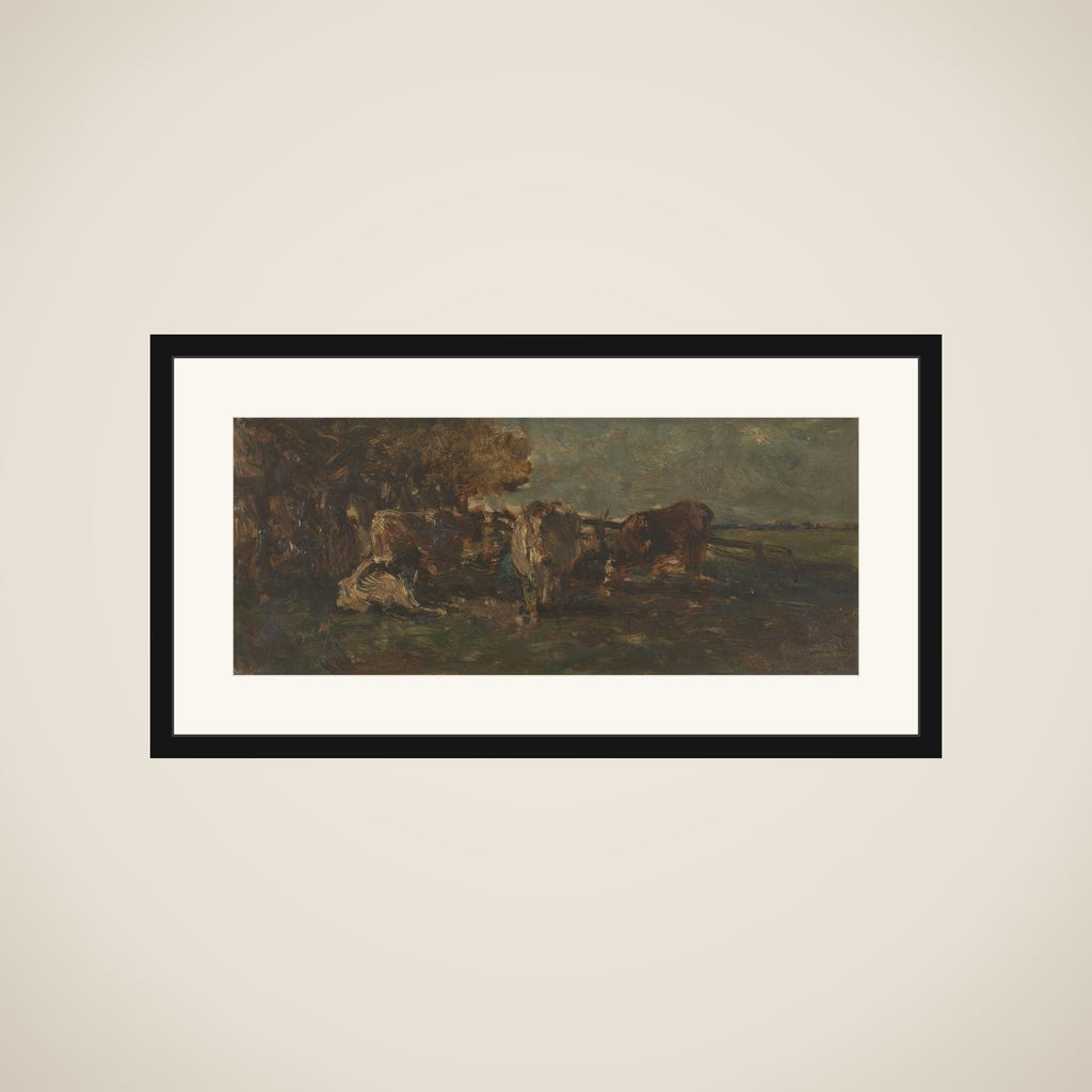 De melkbocht framed