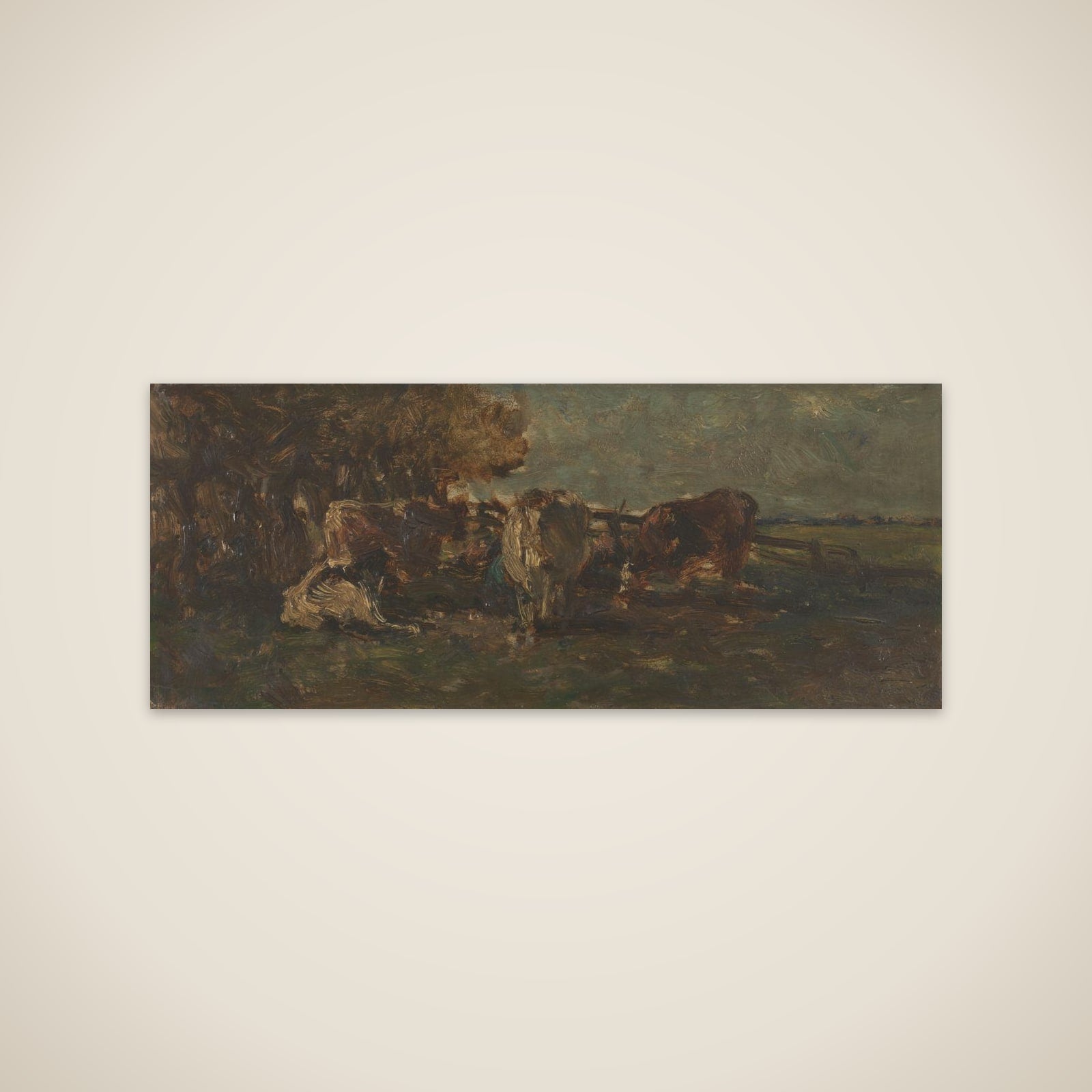 De melkbocht unframed print