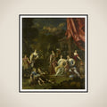 Allegorizing Group Portrait of the Children of Diederic Pietersz van Leyden van Leeuwen, Burgomaster of Leiden, and Alida Paets framed