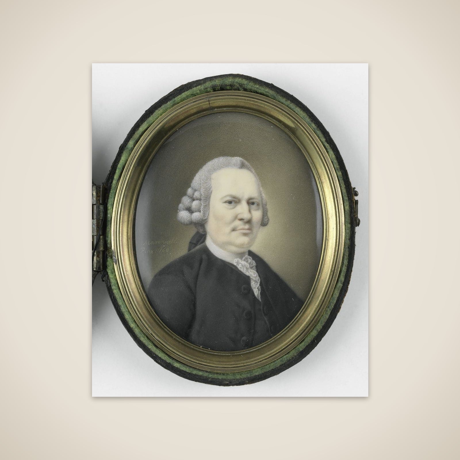 Portrait of een man, misschien een lid van de family Collot d'Escury of Van Rappard unframed print