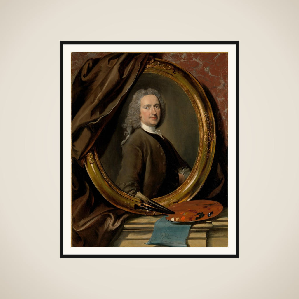 Self-Portrait framed