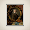 Self-Portrait framed