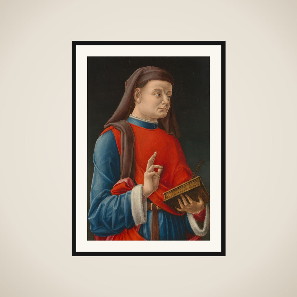 Saint Cosmas (or Damian) framed