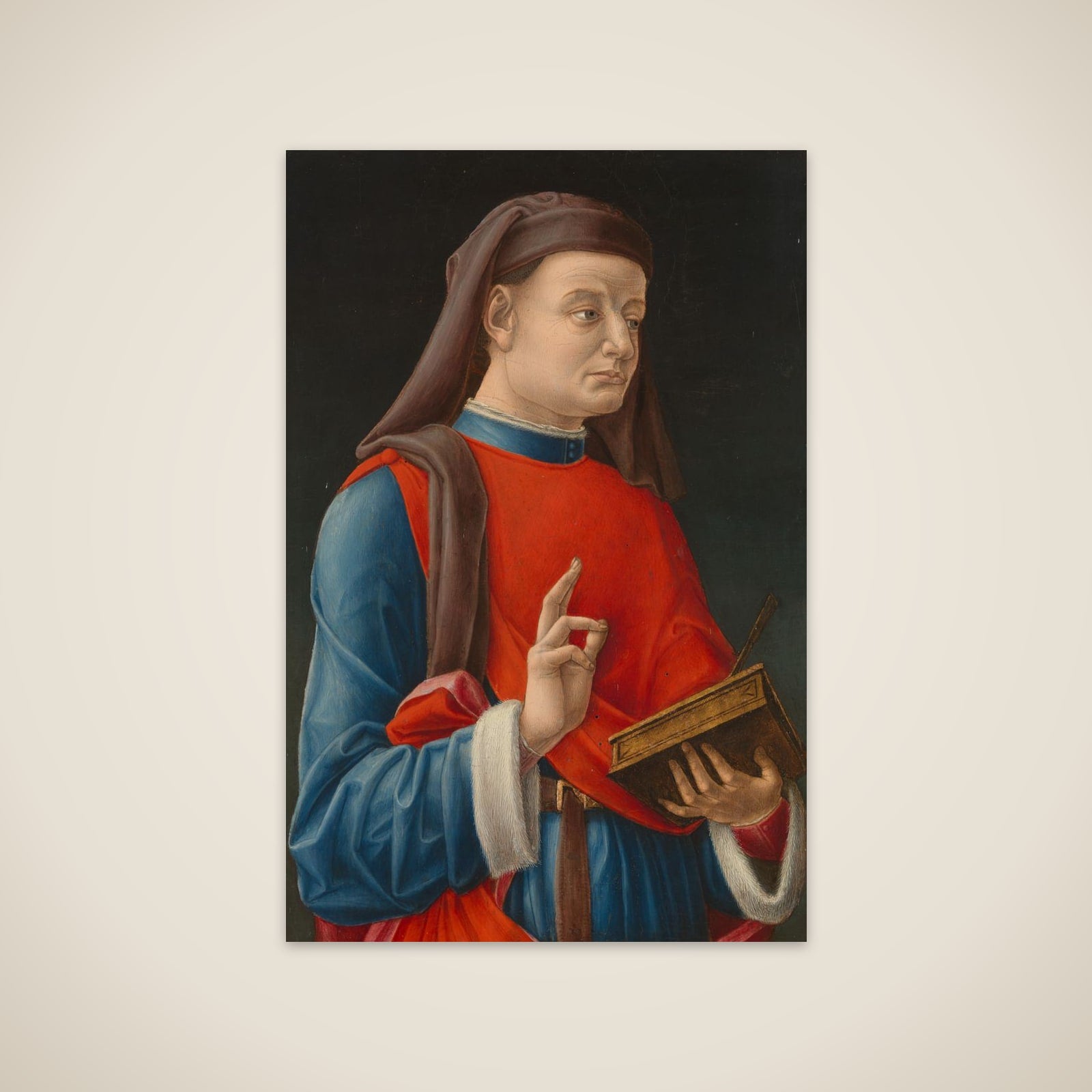 Saint Cosmas (or Damian) unframed print
