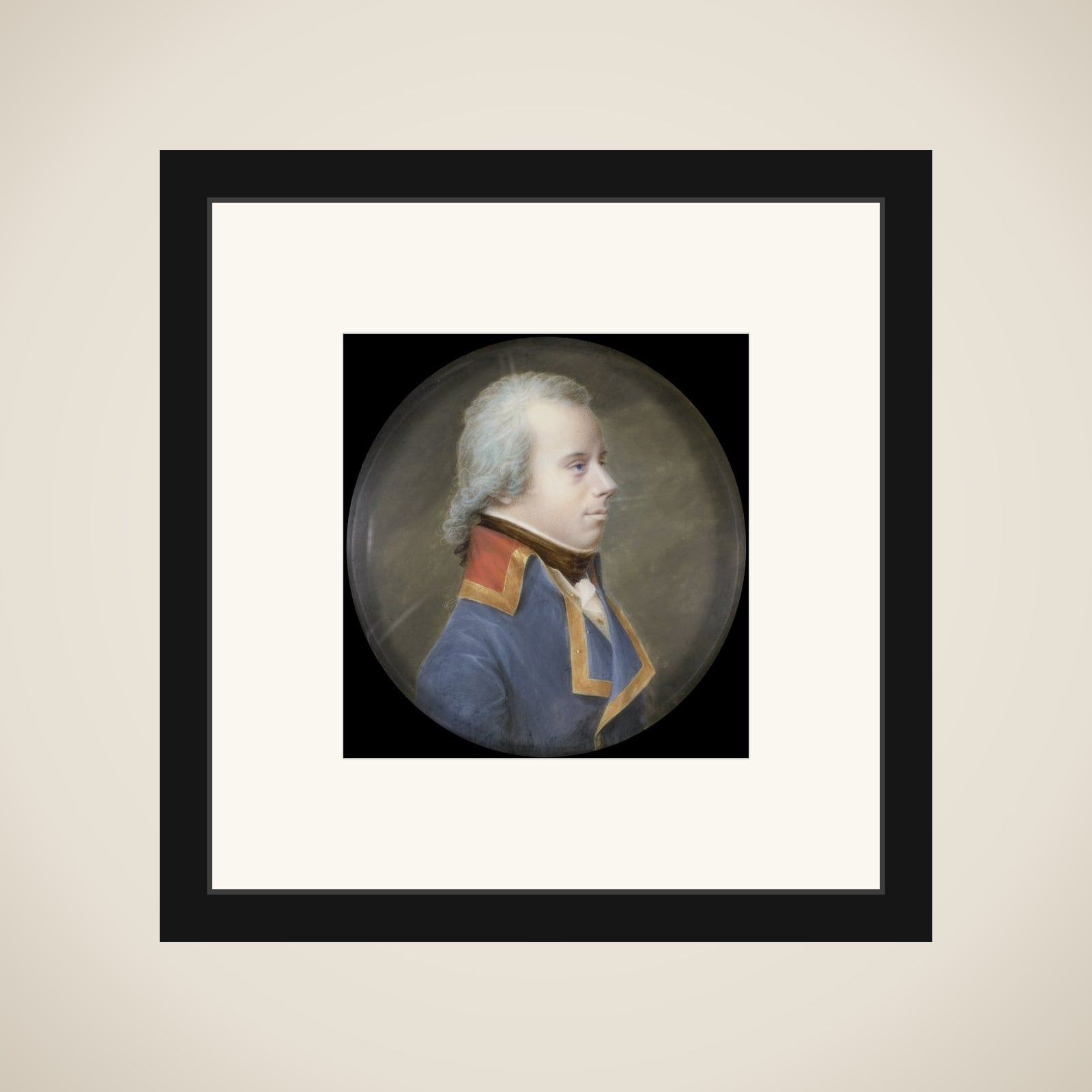 Willem George Frederik (1774-99), prins van Oranje-Nassau. Jongste zoon van prins Willem V framed