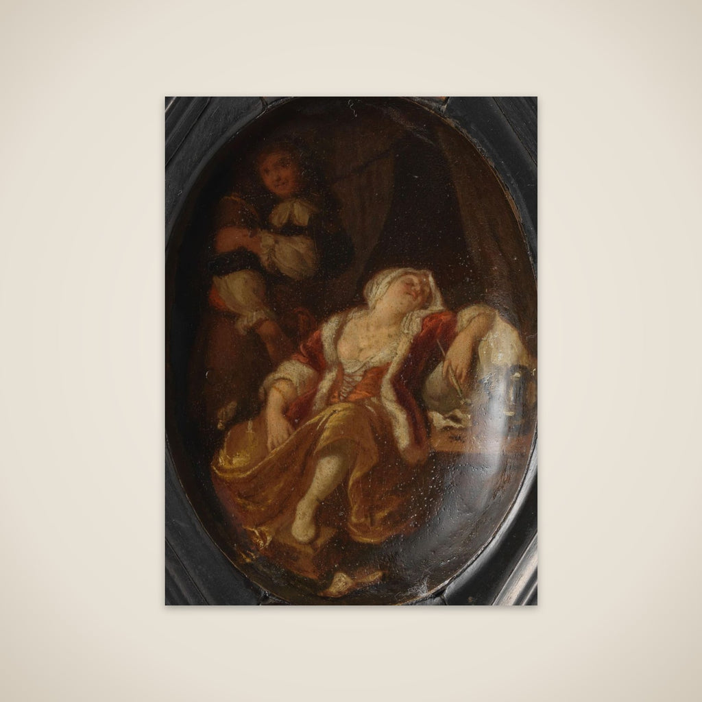 Man with Wench unframed print