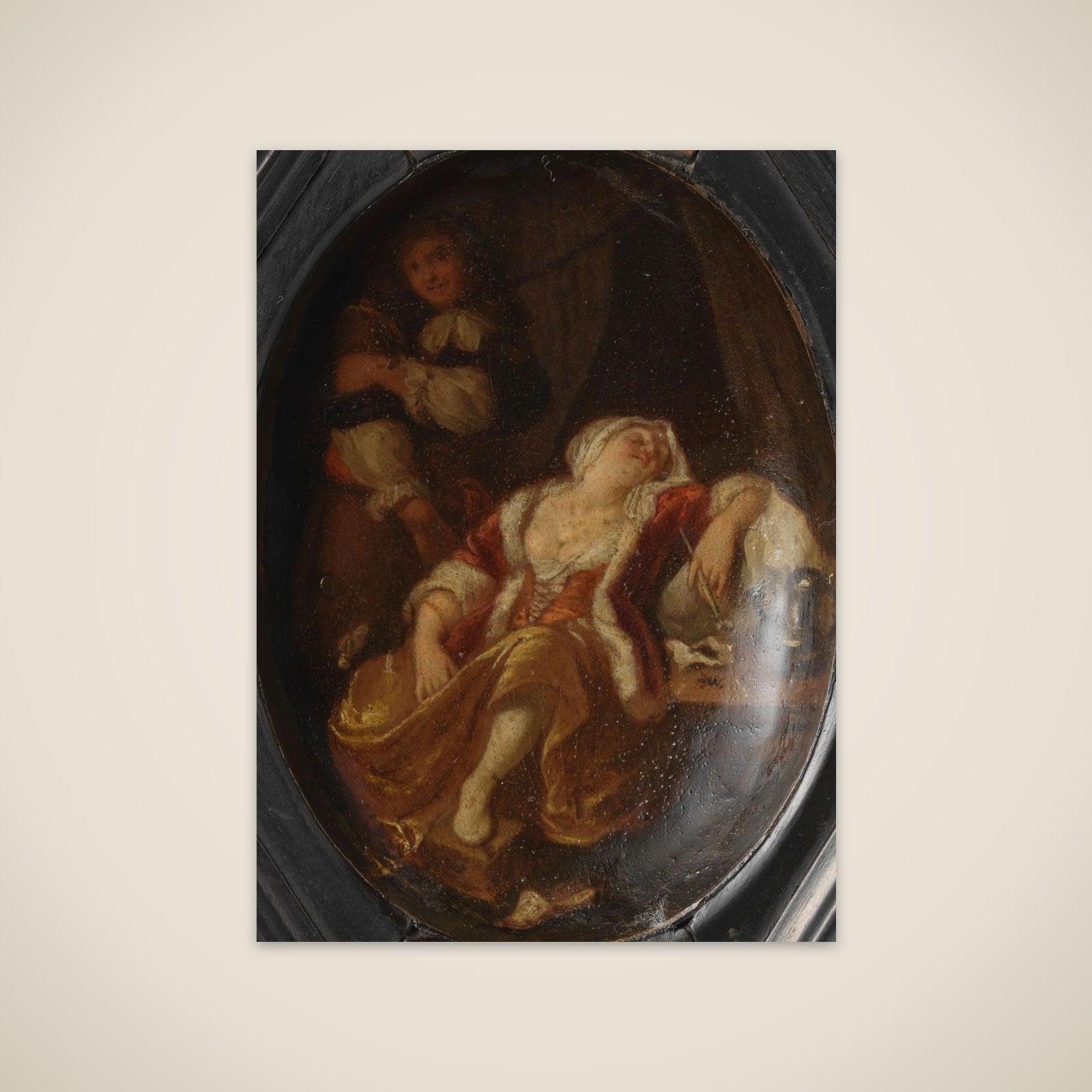 Man with Wench unframed print