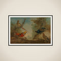 Pheasants framed