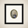 Portrait of George II (1683-1760), King of England framed