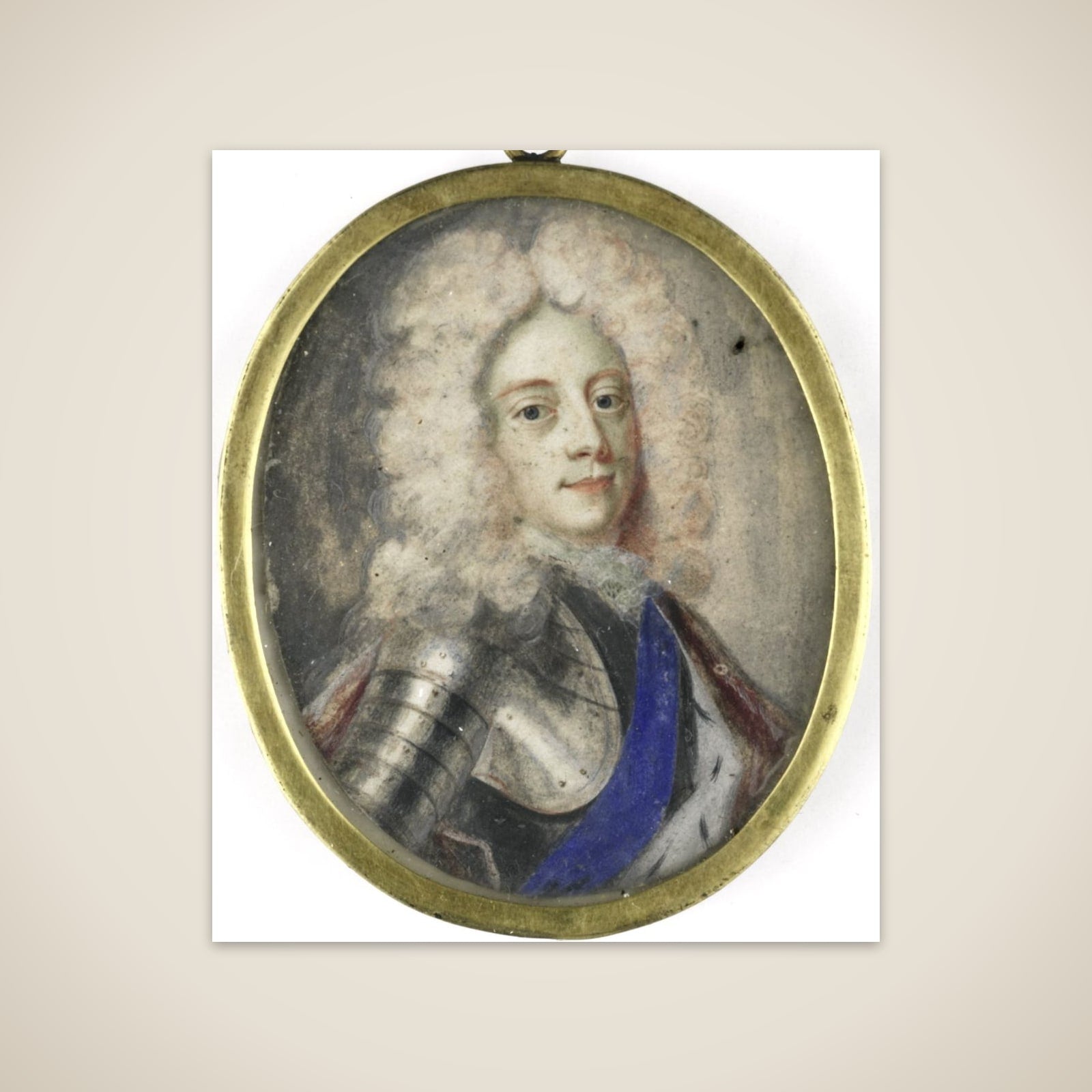 Portrait of George II (1683-1760), King of England unframed print