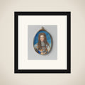 Portrait of William III (1650-1702), prince of Orange. From 1689 on king of England framed