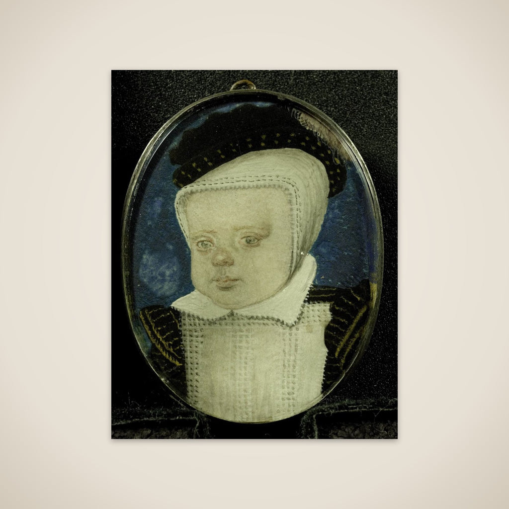 Portrait of Edward VI (1537-53), the future king of England, as a child unframed print