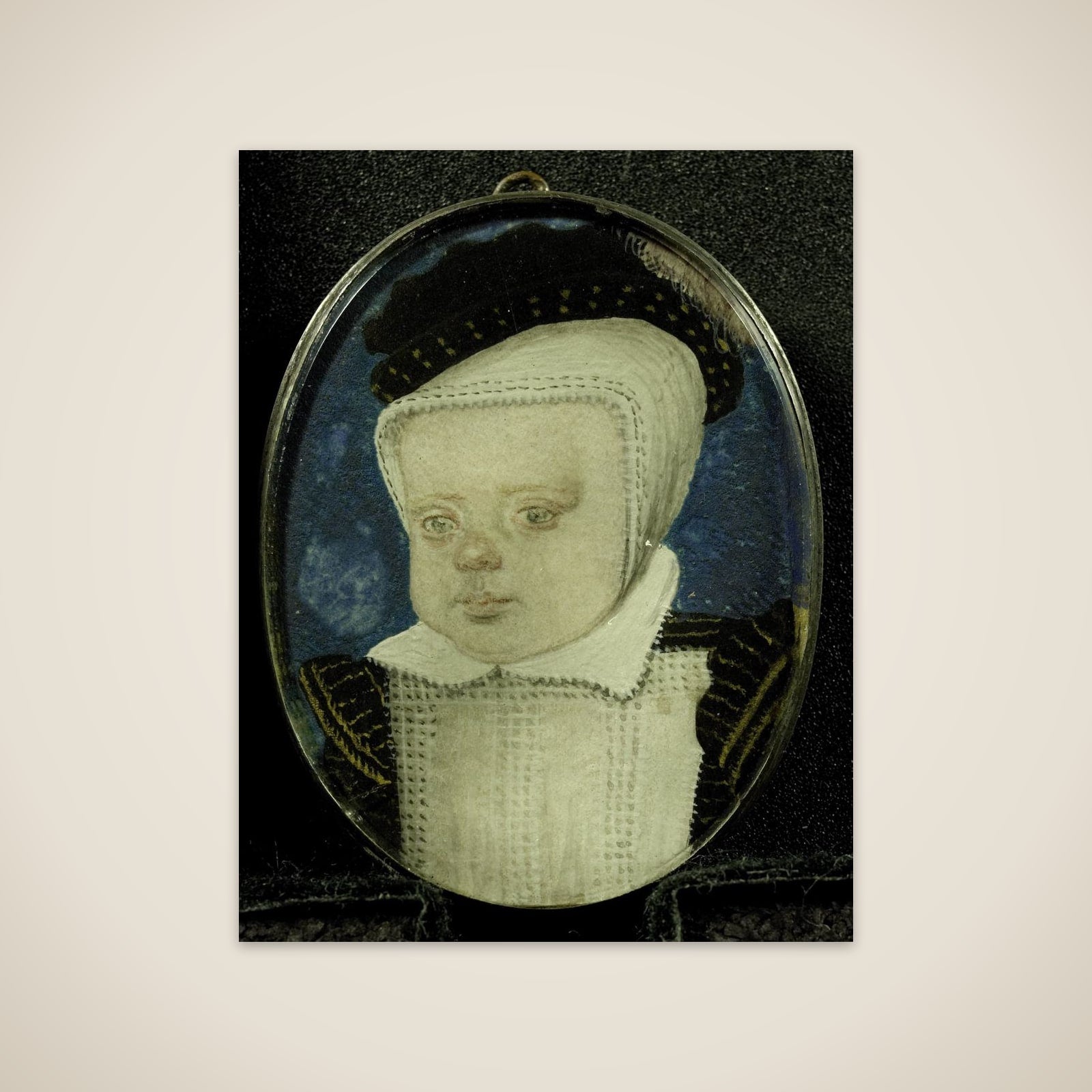 Portrait of Edward VI (1537-53), the future king of England, as a child unframed print