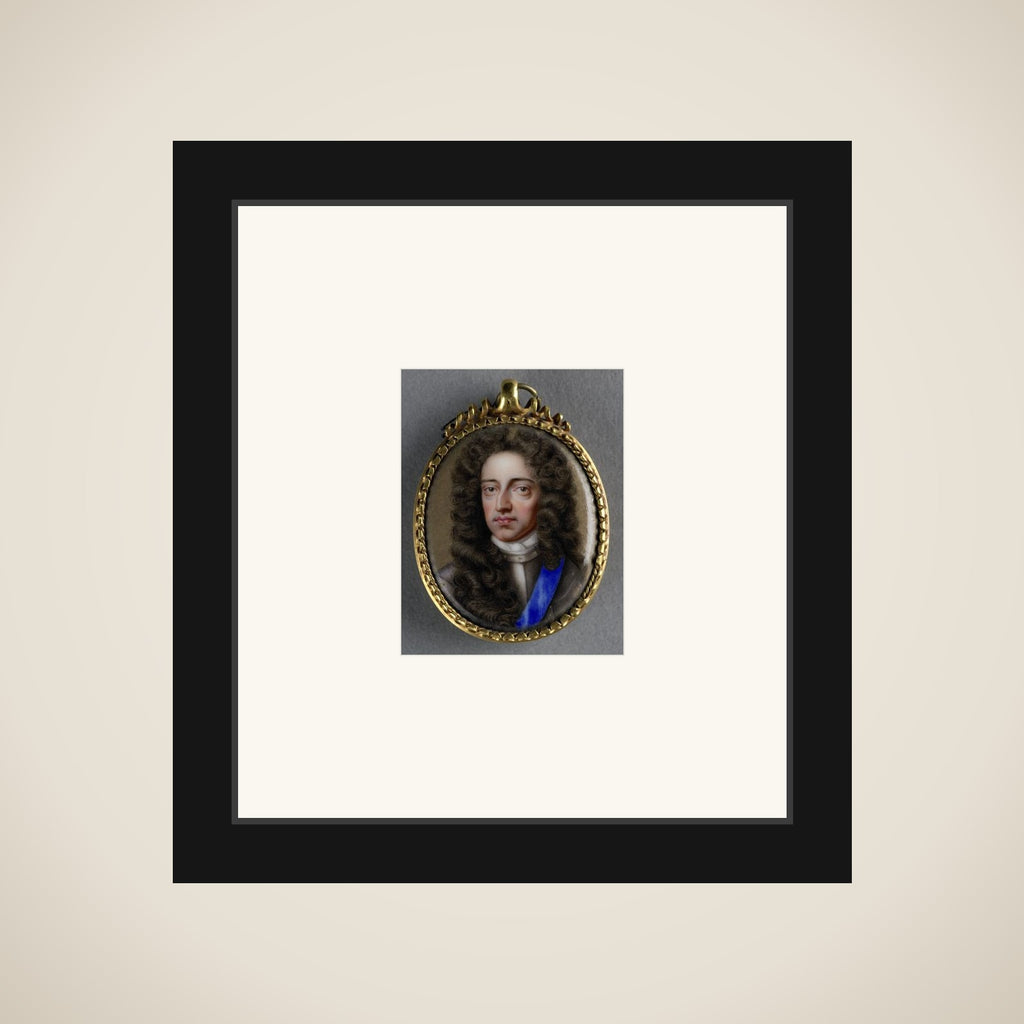 Portrait of William III (1650-1702), prince of Orange. From 1689 on king of England framed