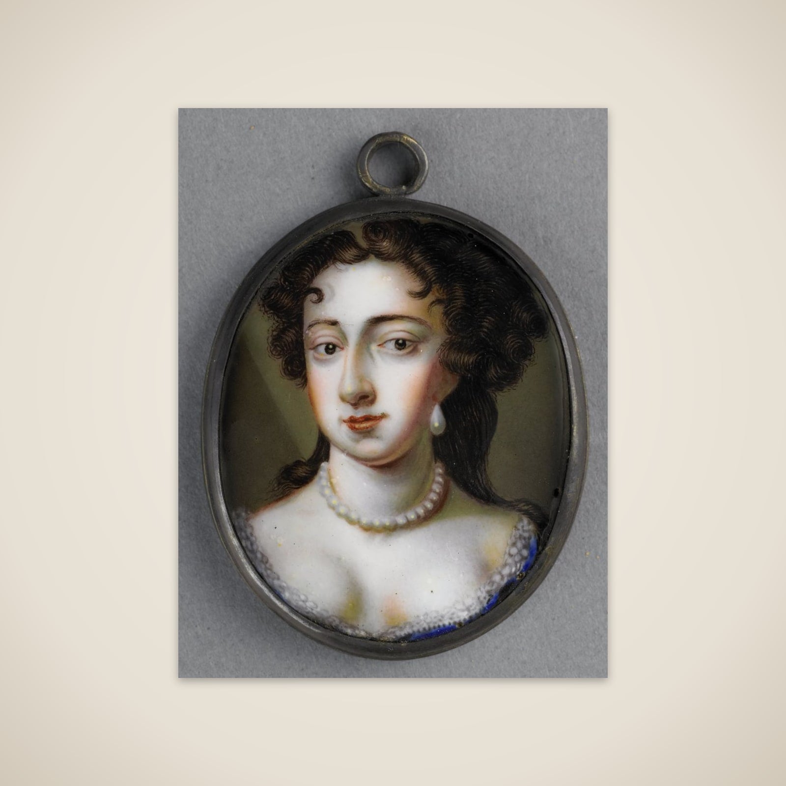 Portrait of Mary Stuart (1662-95). Wife of William III unframed print