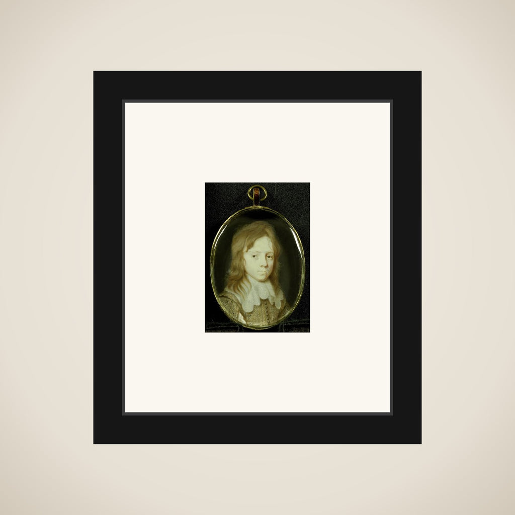 Portrait of Willem II (1626-50). Prince of Orange framed