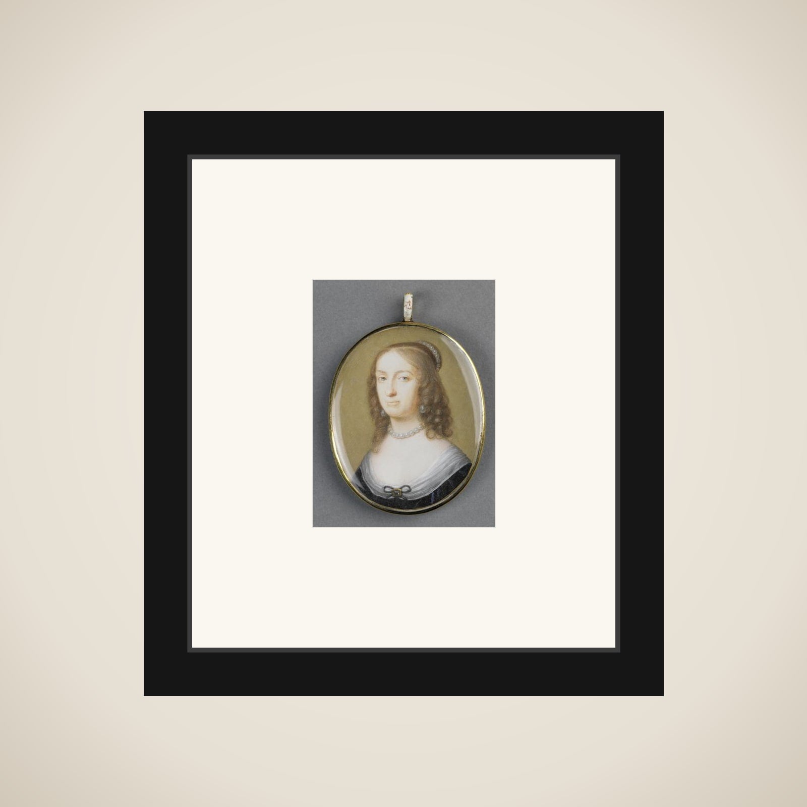 Elisabeth Stuart (1596-1662). Weduwe van Frederik V, keurvorst van de Palts, koning van Bohemen framed