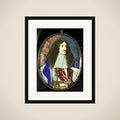 Karel II (1630-85), koning van Engeland framed