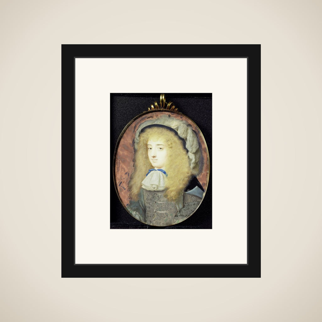 Portrait of Frances Teresa Stuart (1647-1702), Duchess of Richmond and Lennox, in Male Costume framed