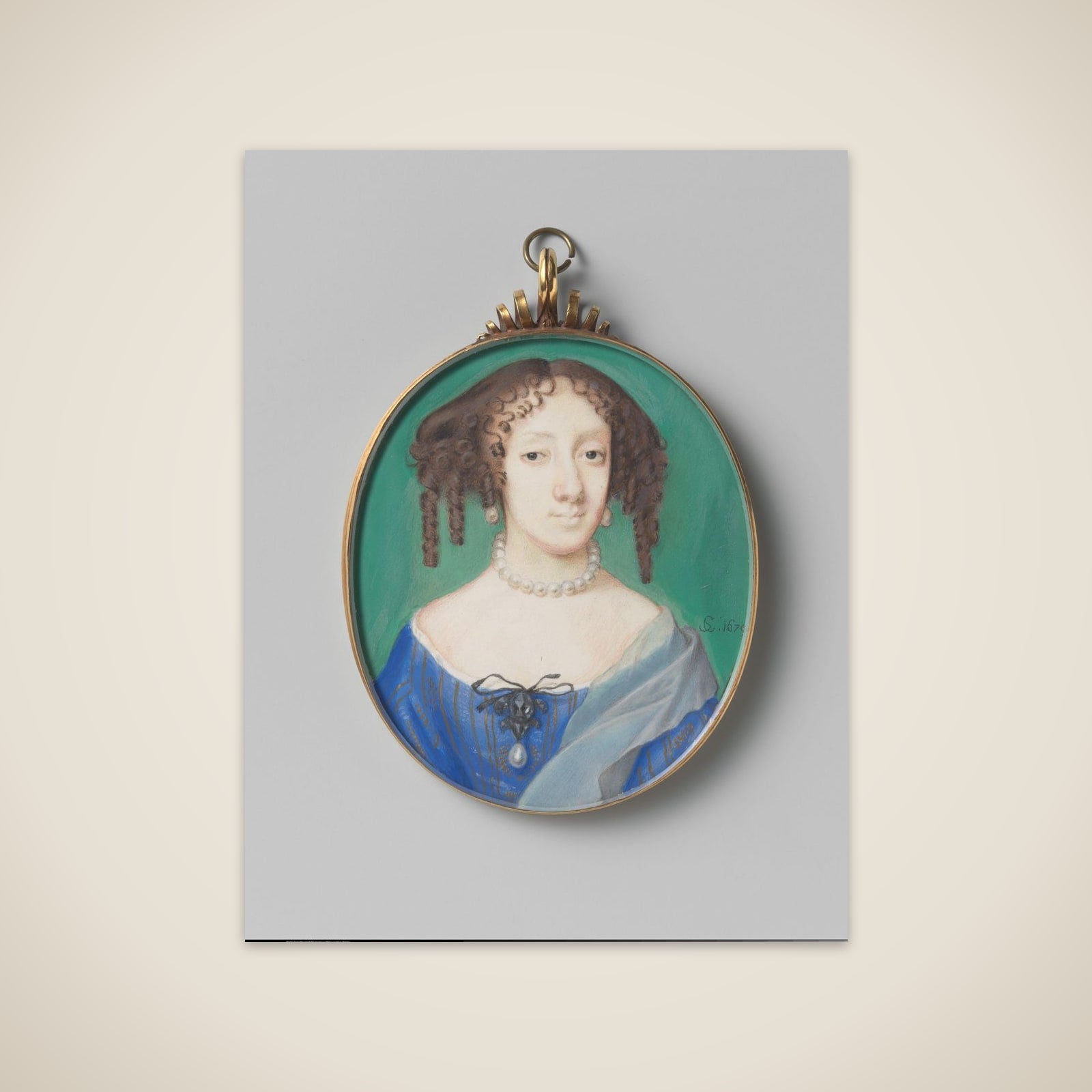 Portrait of Henrietta, Duchess of Orléans unframed print