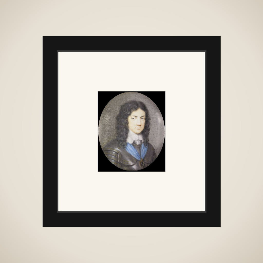 Karel II (1630-85), de latere koning van Engeland, als jongeman framed
