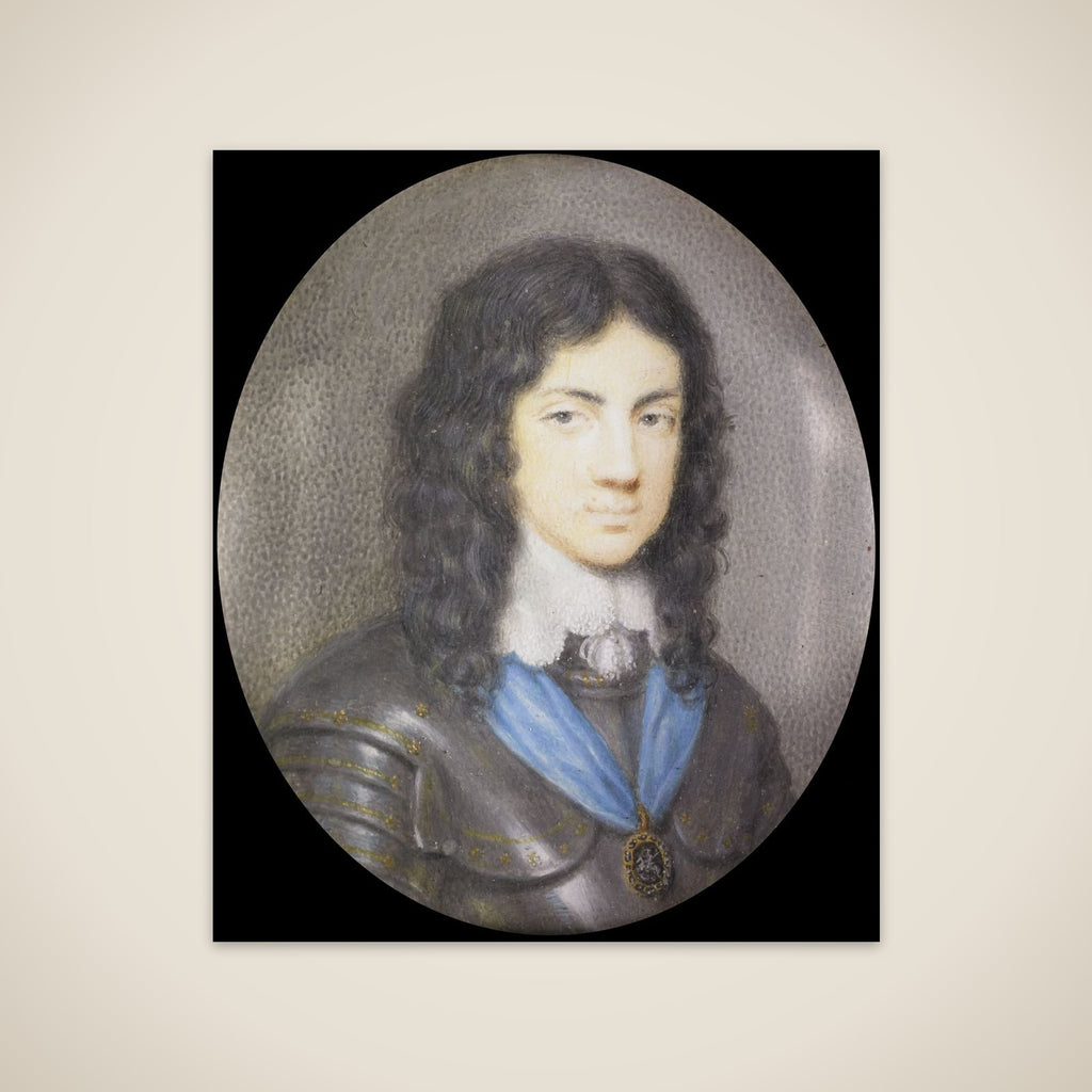 Karel II (1630-85), de latere koning van Engeland, als jongeman unframed print