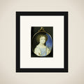 Portrait of Maria Stuart (1662-95), the Future Wife of William III, as Child framed