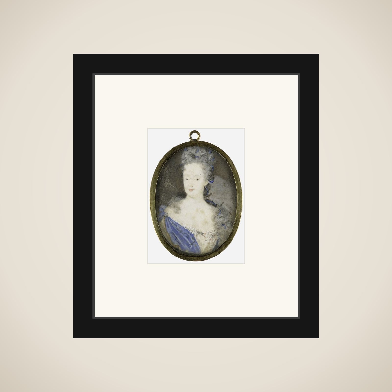Henriette Amalia van Anhalt-Dessau (1666-1726). Echtgenote van Hendrik Casimir II, vorst van Nassau-Dietz framed