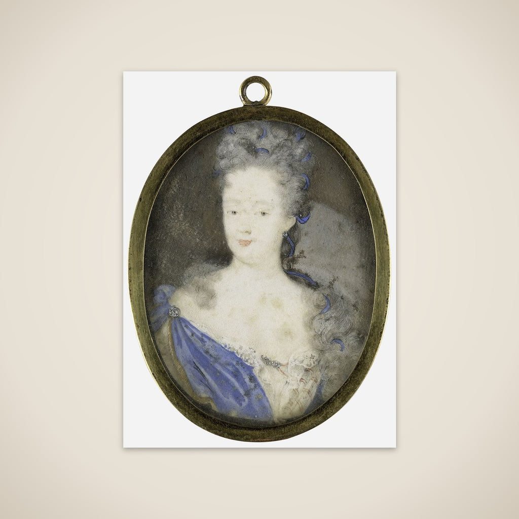 Henriette Amalia van Anhalt-Dessau (1666-1726). Echtgenote van Hendrik Casimir II, vorst van Nassau-Dietz unframed print