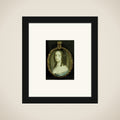Portrait of Elizabeth (1618-80), Countess Palatine. Daughter of Frederik V, King of Bohemia, called the 'Winter King' framed