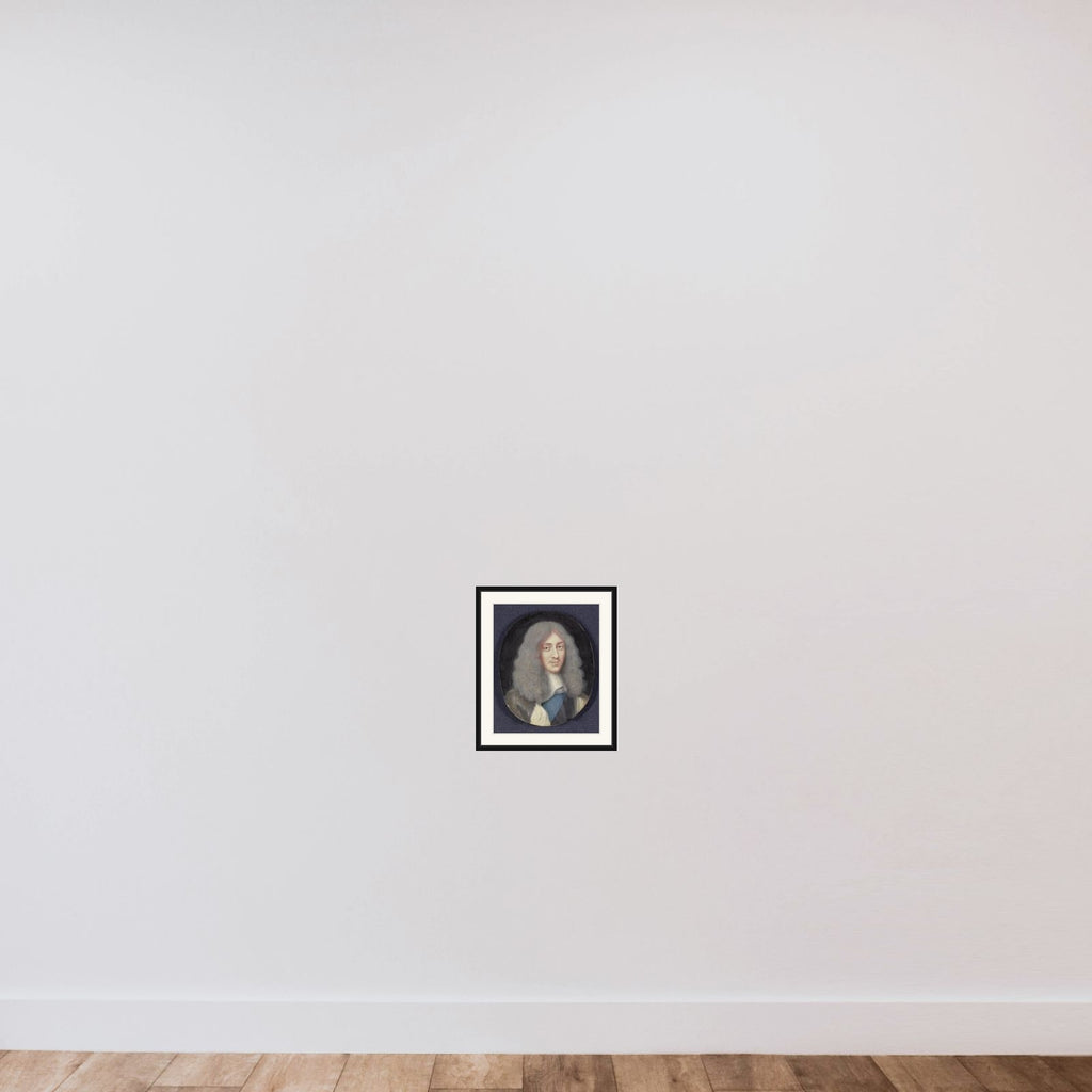 Jacobus II (1633-1701), de latere koning van Engeland, als jongeman framed — shown to scale
