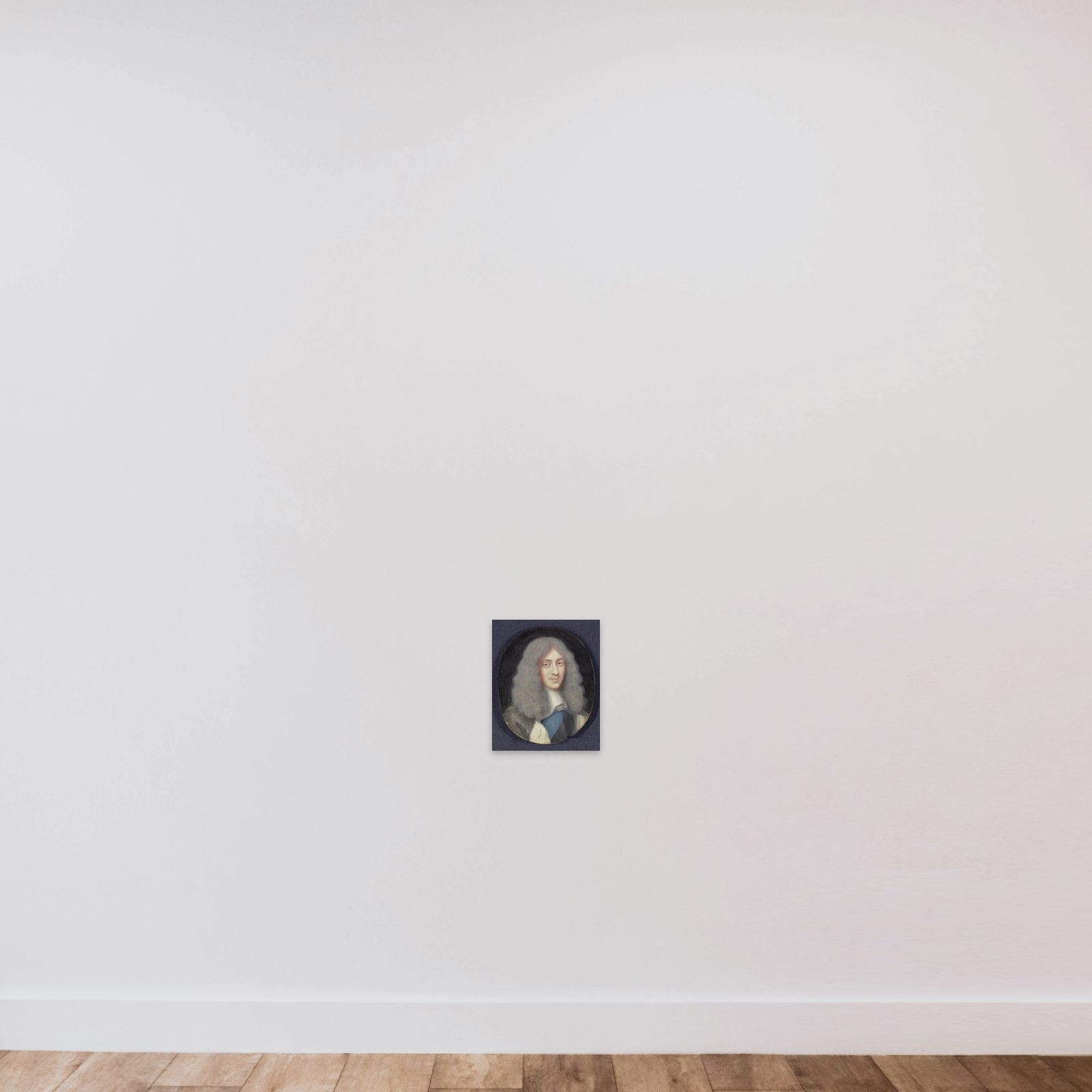 Jacobus II (1633-1701), de latere koning van Engeland, als jongeman unframed — shown to scale