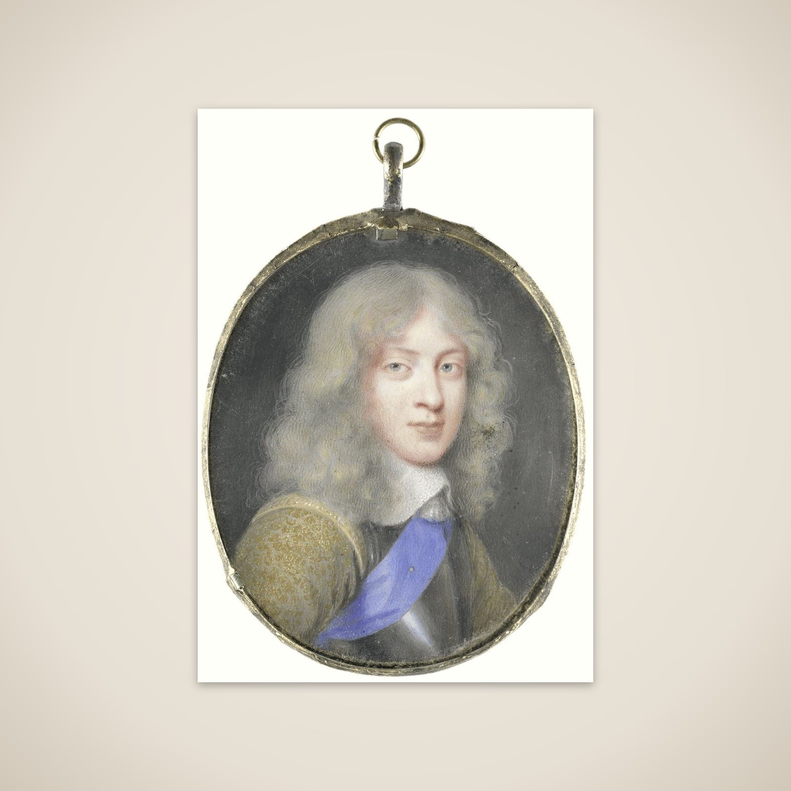 Jacobus II (1633-1701), de latere koning van Engeland, op jeugdige leeftijd unframed print