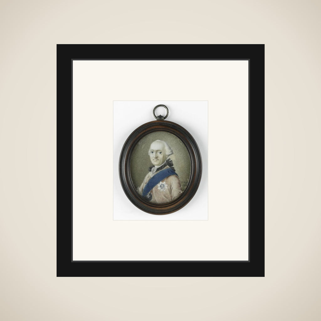 Karl Wilhelm Ferdinand (1735-1806), hertog van Brunswijk-Wolfenbüttel framed