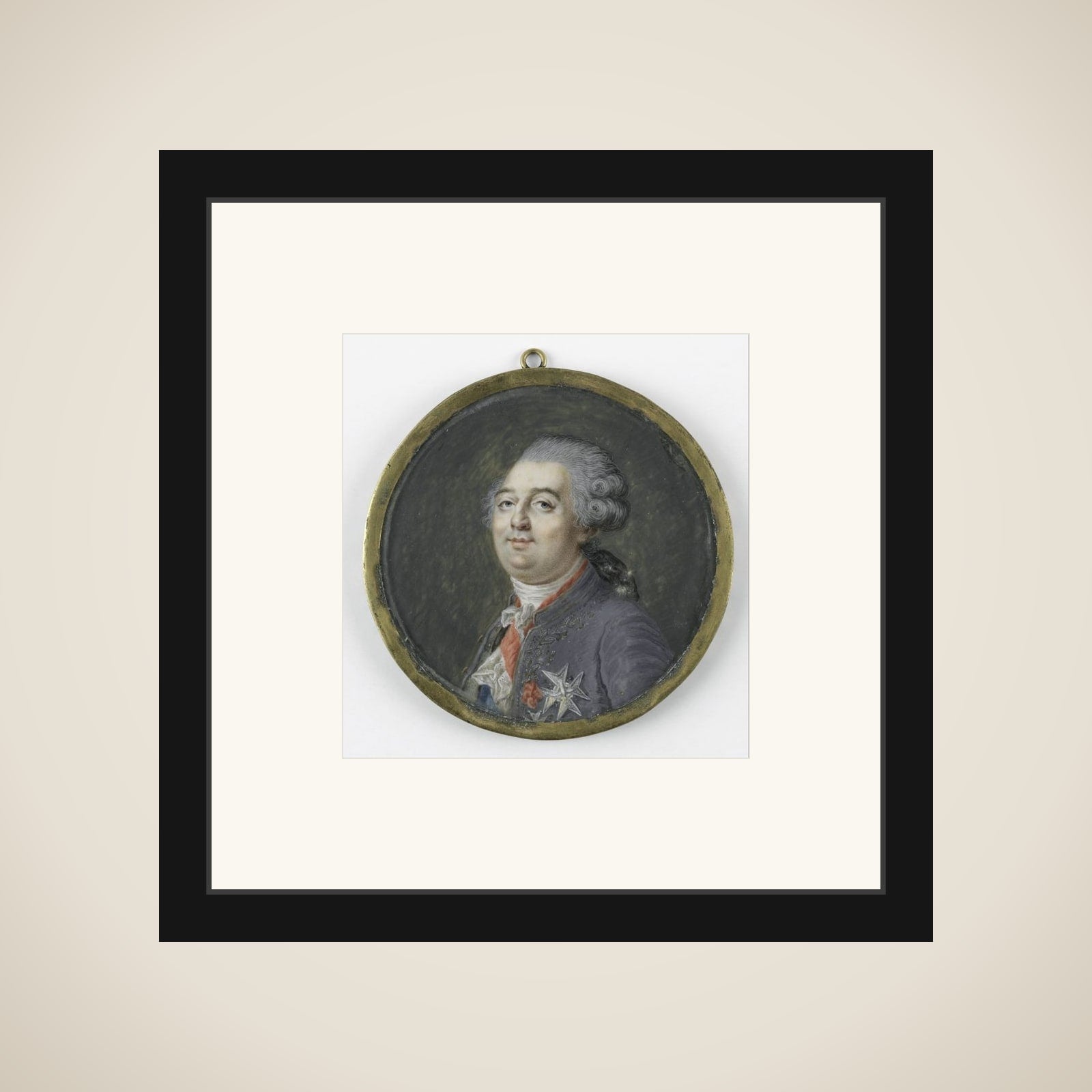 Portrait of Louis XVI (1754-93), king of France framed