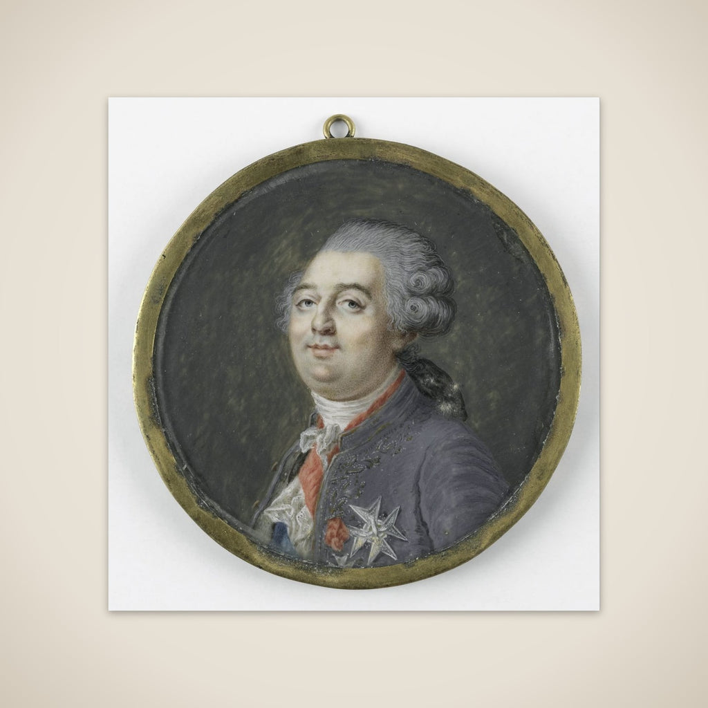 Portrait of Louis XVI (1754-93), king of France unframed print