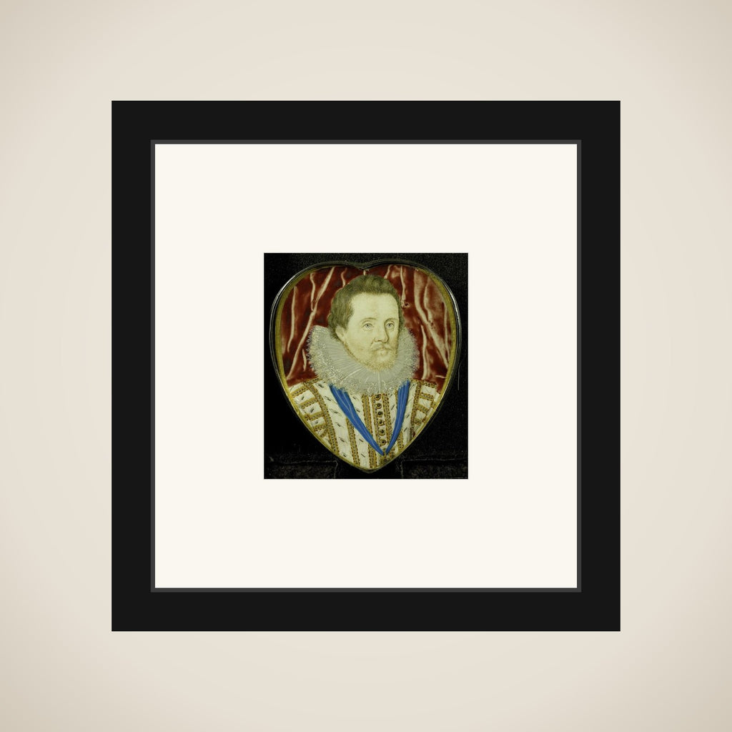 Portrait of James I (1566-1625), King of Engeland framed