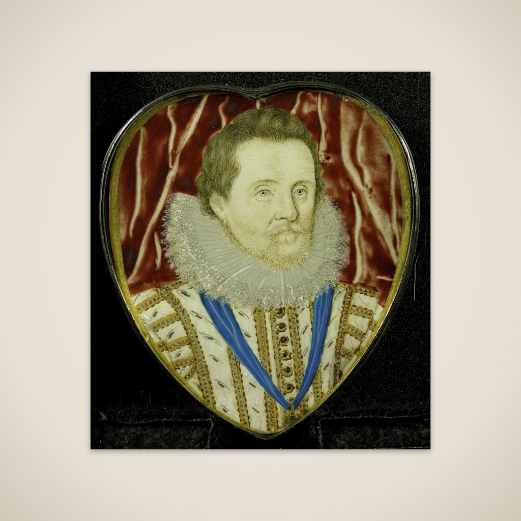 Portrait of James I (1566-1625), King of Engeland unframed print