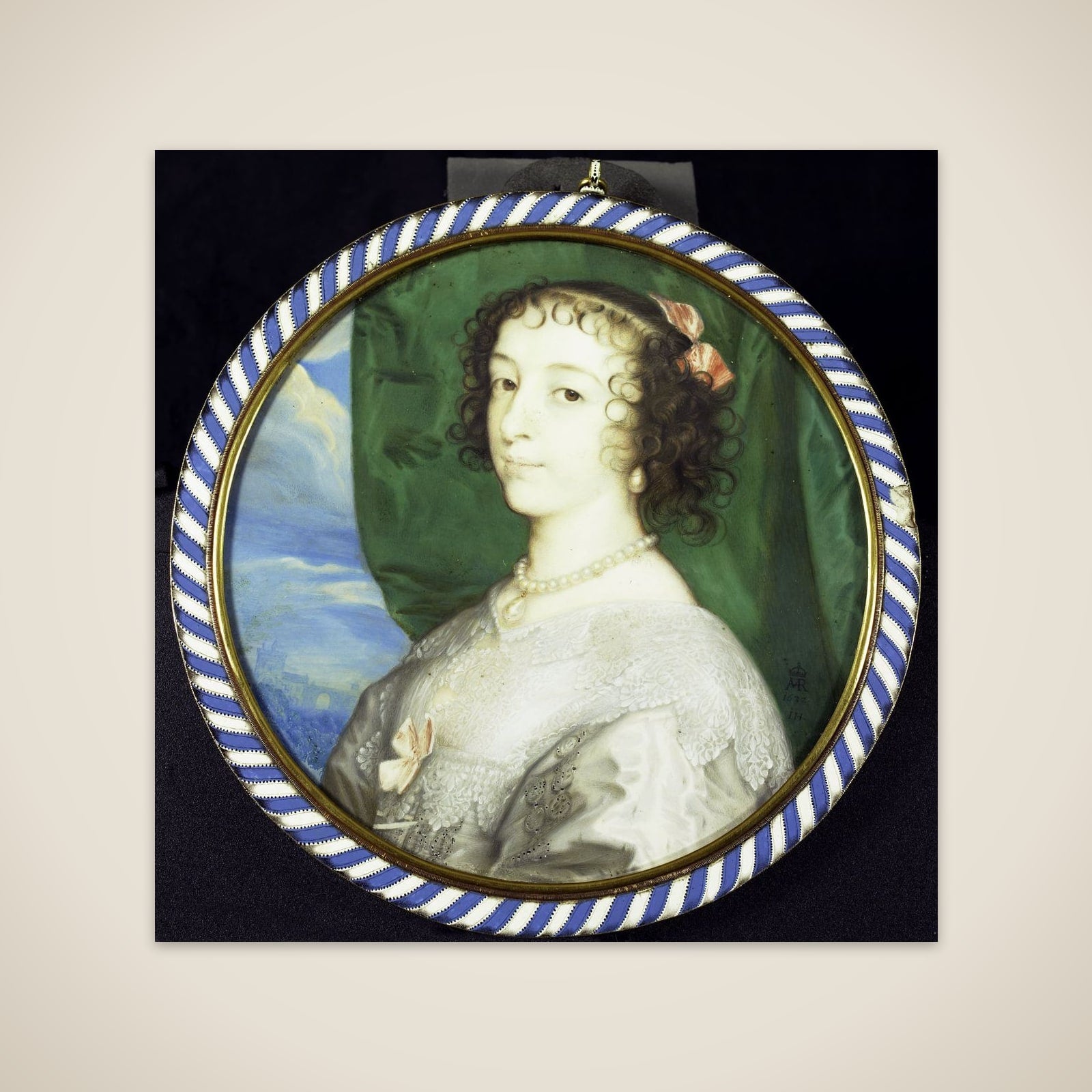 Henriëtte Maria van Frankrijk (1609-1669). Echtgenote van Karel I van Engeland unframed print