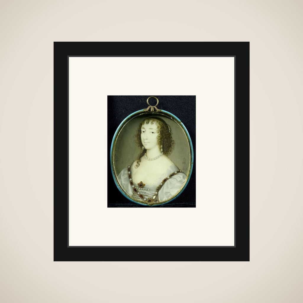 Henriëtte Maria van Frankrijk (1609-1669). Echtgenote van Karel I van Engeland framed