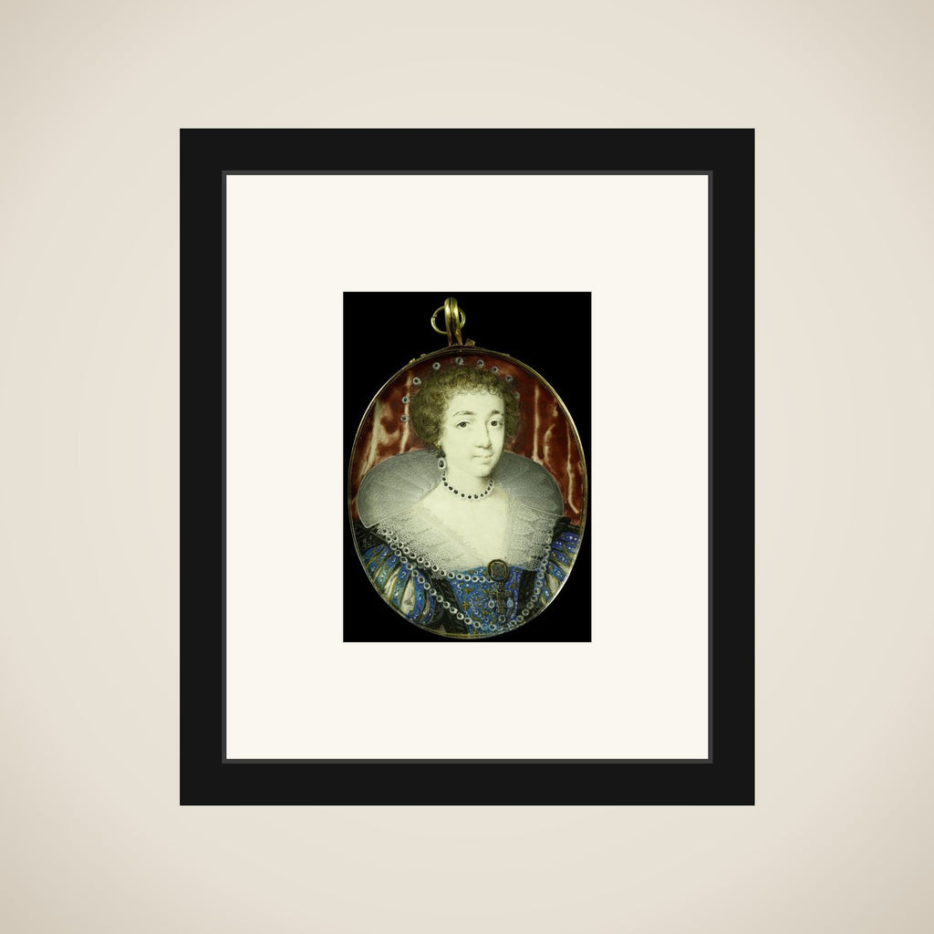 Henriëtte Maria van Frankrijk (1609-1669). Echtgenote van Karel I van Engeland framed