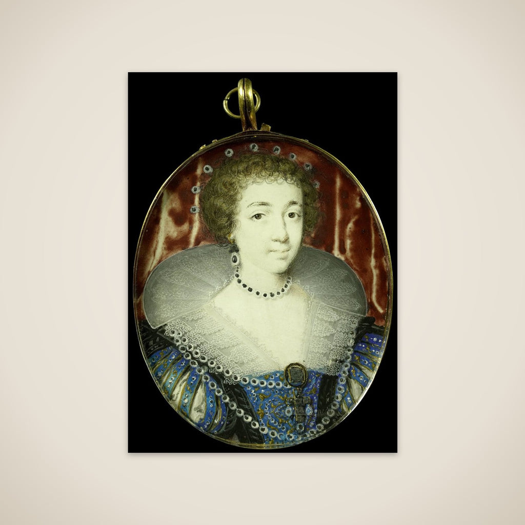 Henriëtte Maria van Frankrijk (1609-1669). Echtgenote van Karel I van Engeland unframed print