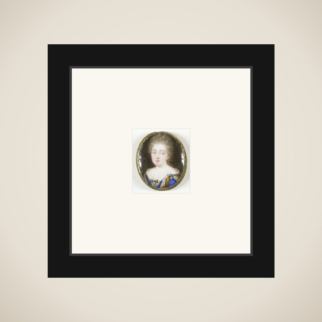 Portrait of Sophie Charlotte of Hanover (1668-1705). Wife of Frederik I of Prussia framed
