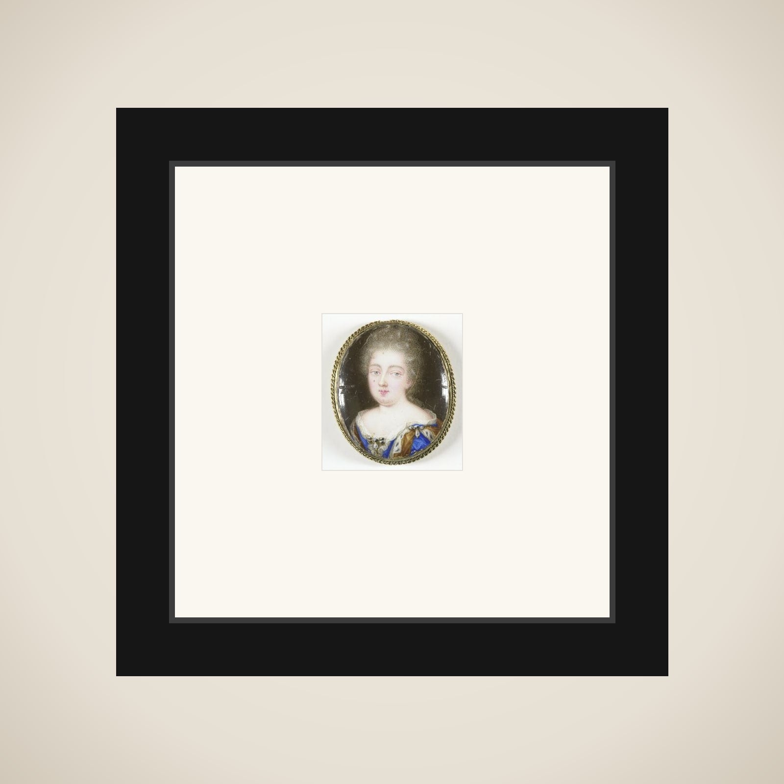 Portrait of Sophie Charlotte of Hanover (1668-1705). Wife of Frederik I of Prussia framed