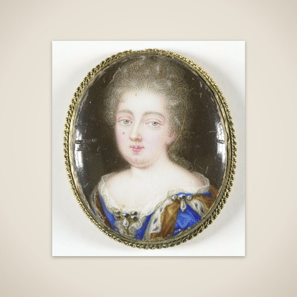 Portrait of Sophie Charlotte of Hanover (1668-1705). Wife of Frederik I of Prussia unframed print