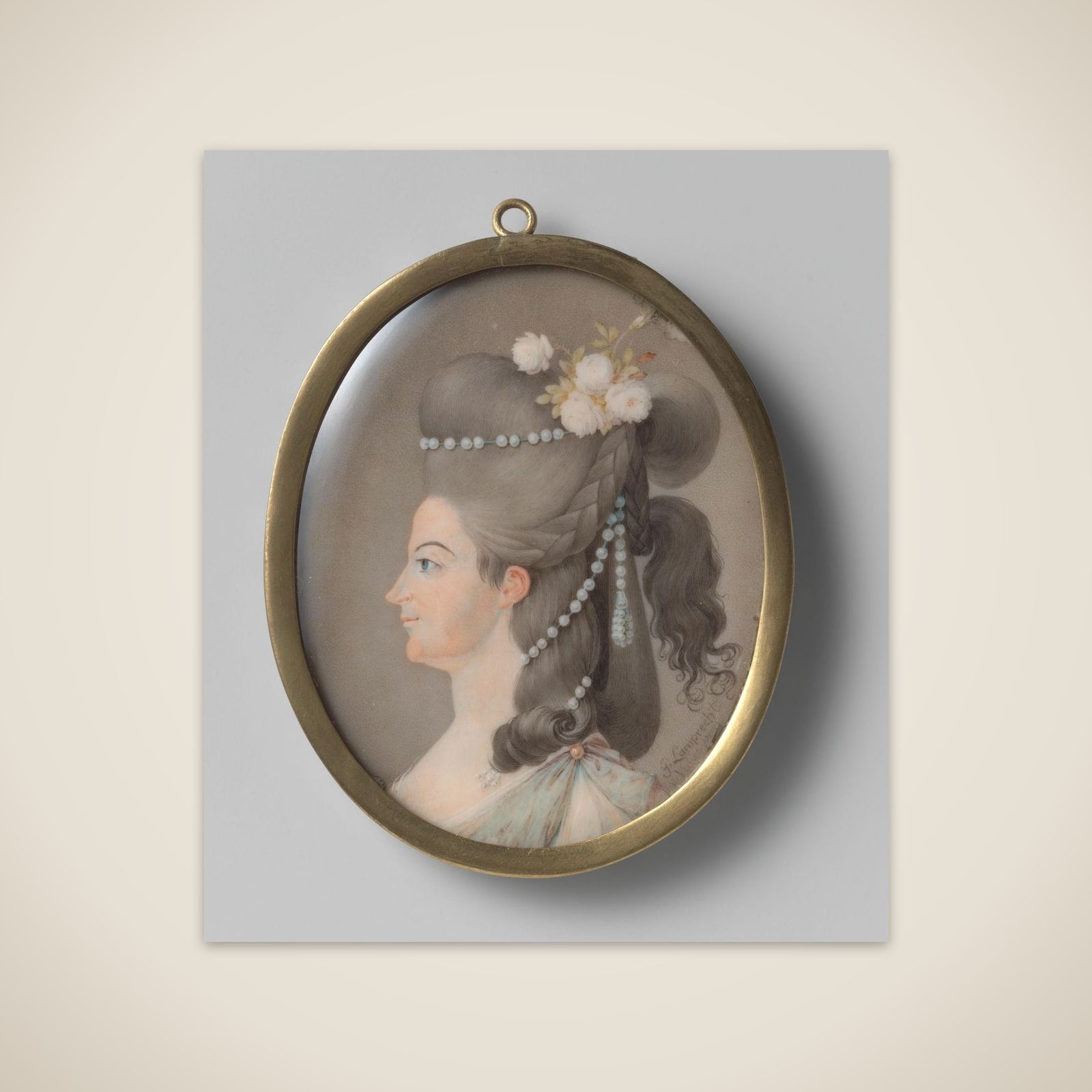 Frederika Sophia Wilhelmina (1751-1820), prinses van Pruisen. Echtgenote van prins Willem V unframed print